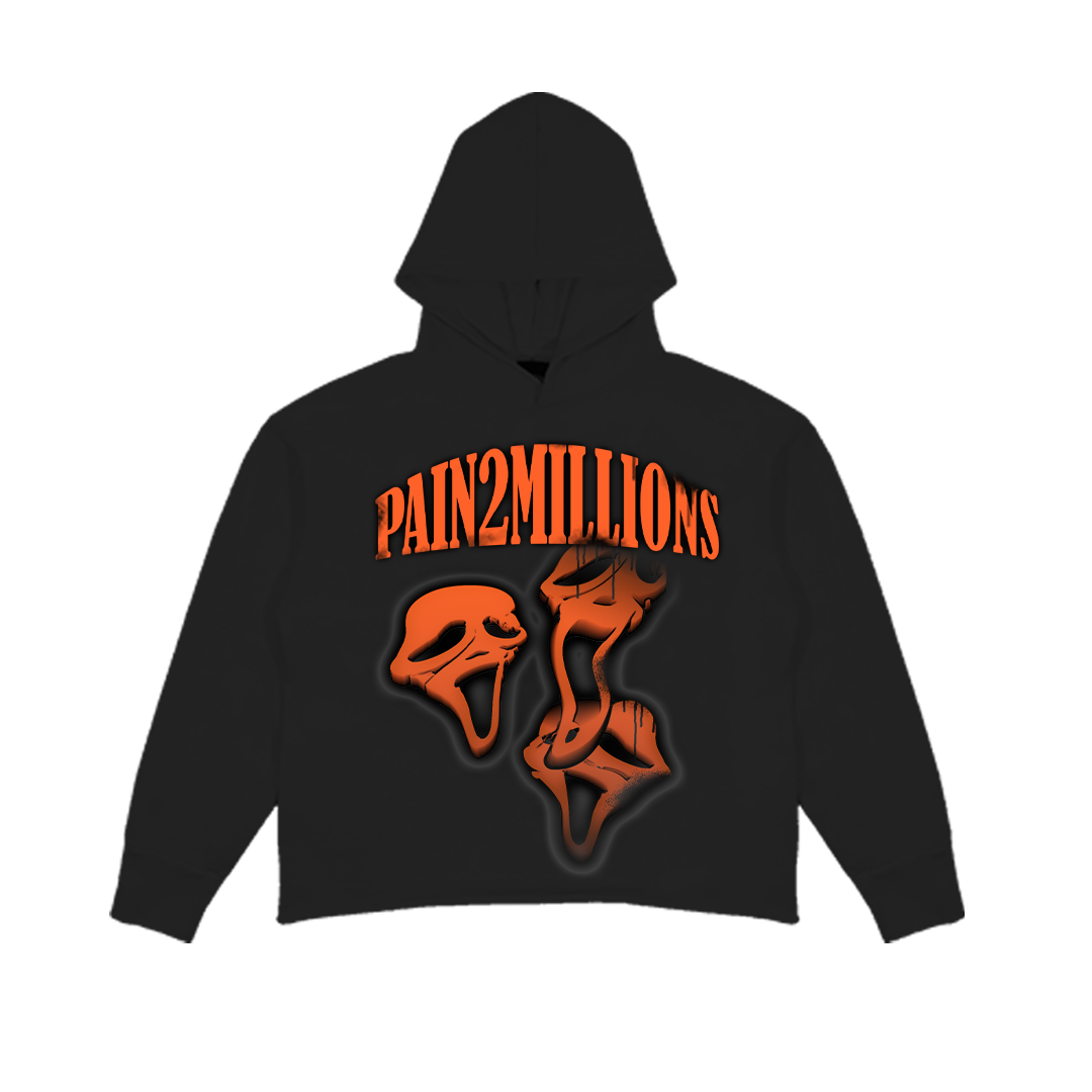 P2M GhostFace Hoodie (Black)