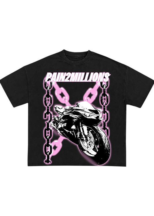 P2M Bikers & Chains (Black and Pink)
