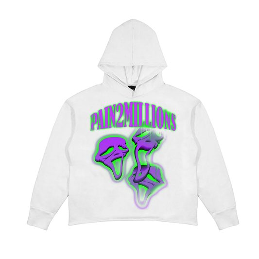 P2M GhostFace Hoodie (White)