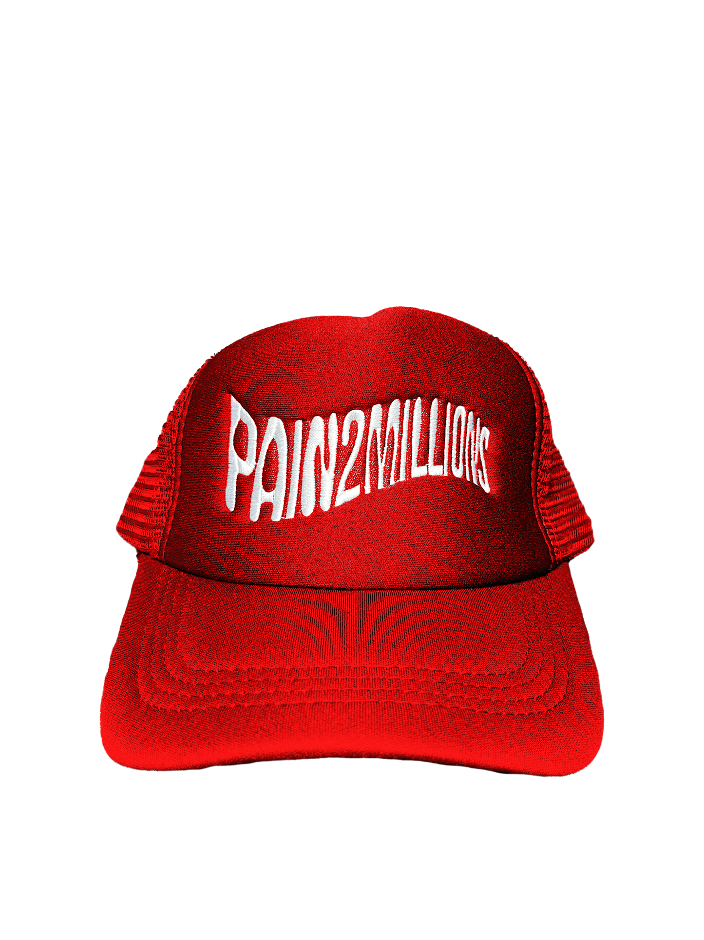 P2M Trucker Hat (Red/ White)